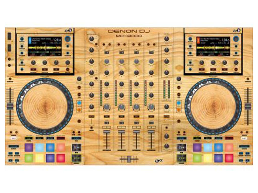 DJ-Skins Denon DJ MCX8000 Skin Woody afbeelding