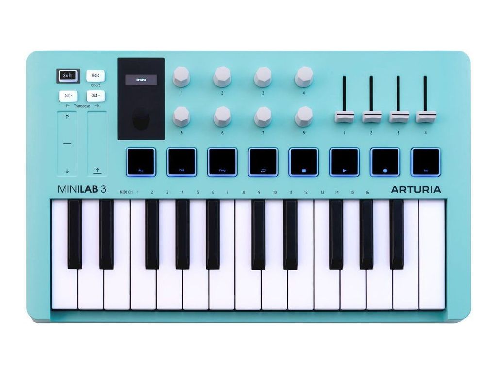 Arturia MiniLab 3 Aquamarine Limited Edition