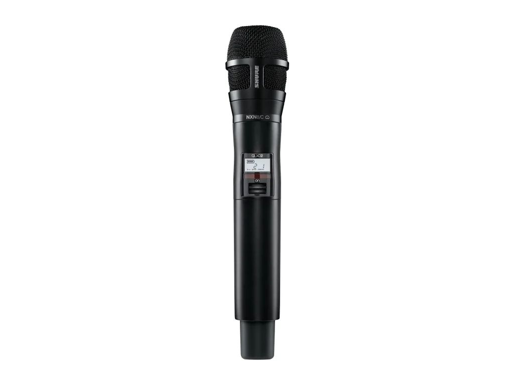Shure QLXD2-N8CB Draadloze Handheld Microfoon Met Cardioïde Capsule BE