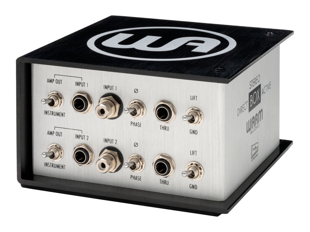 Warm Audio WA-DI-A2 DI Box Active Stereo afbeelding