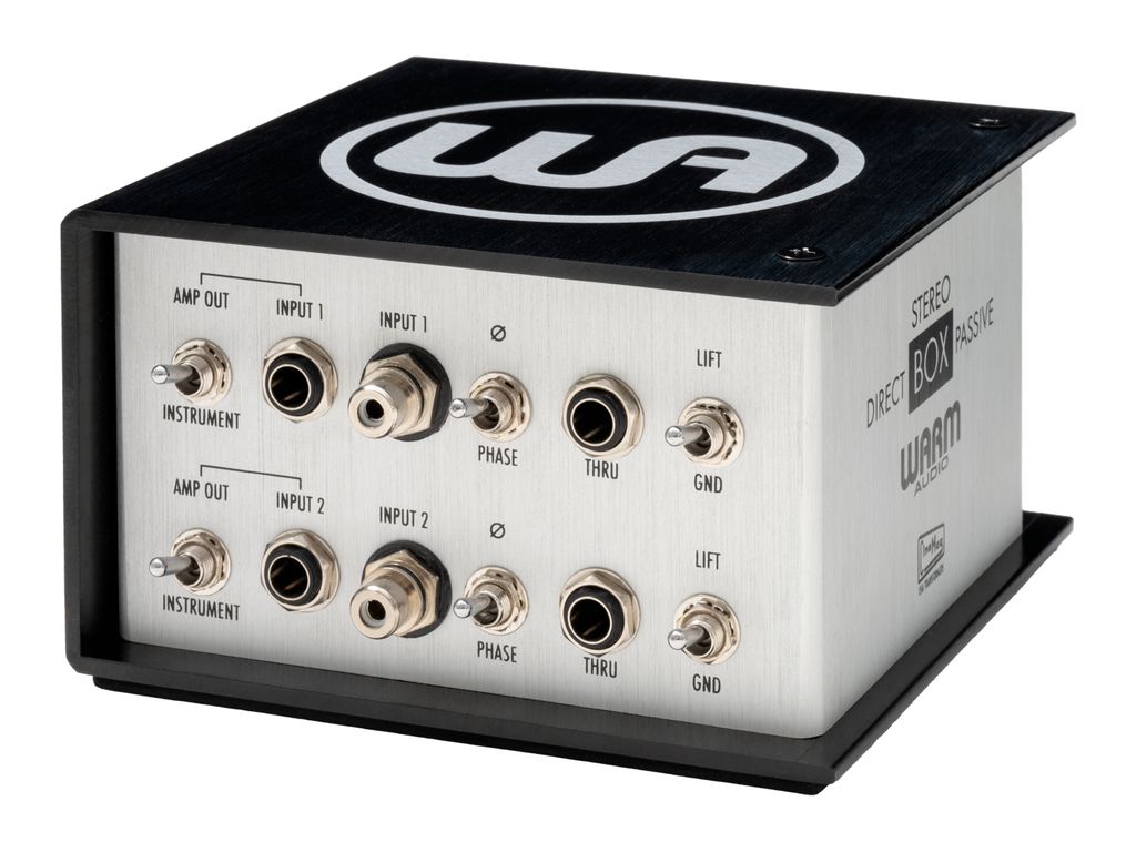 Warm Audio WA-DI-P2 DI Box Passive Stereo afbeelding
