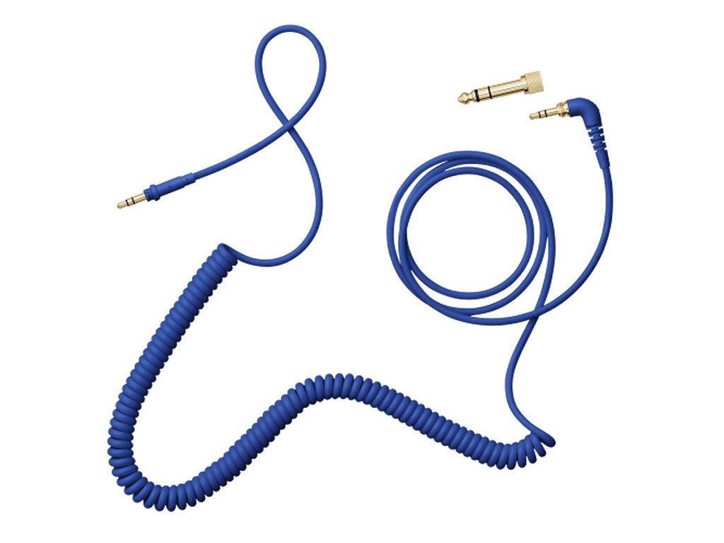 AIAIAI C08 Blue Coiled Cable