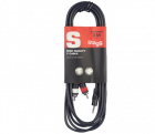 Stagg SYC6-MPS2CM E Y-kabel 3