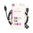 Nedis USB-C naar USB-C USB 2.0 Kabel 1m