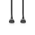 Nedis USB-C naar USB-C USB 2.0 Kabel 1m