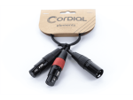 Cordial EY 0,3 MFF Y-Adapter