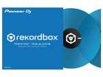 Rekordbox DVS control vinyl record Blauw