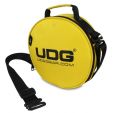 UDG Ultimate Digi Headphone Bag Yellow Front