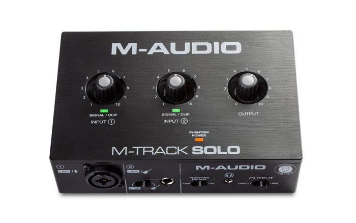 M-Audio M-Track Solo Voorkant
