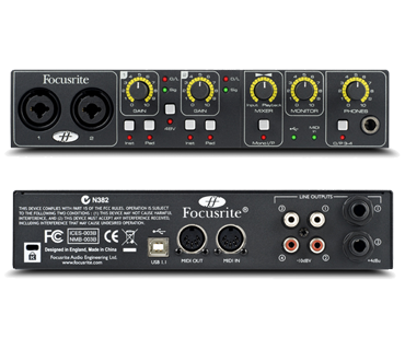 Focusrite Saffire 6 USB audio interface