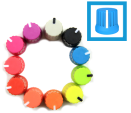 Chroma Caps Fatty Knob Blauw