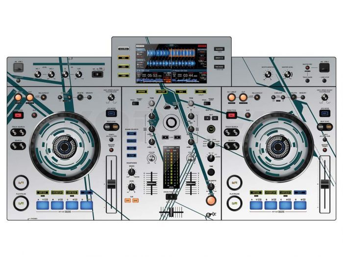 DJ-Skins Pioneer DJ XDJ-RX Skin Constructor
