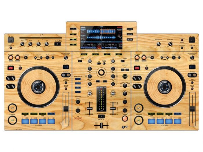 DJ-Skins Pioneer DJ XDJ-RX Skin Woody