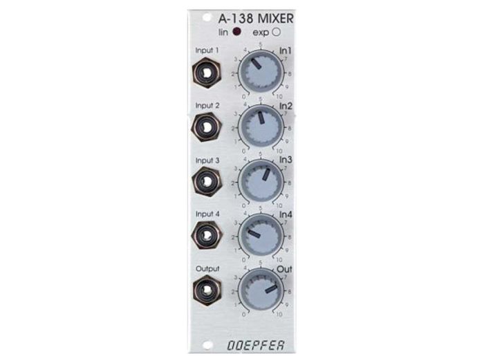 doepfer a-138a linaer mixer voorkant