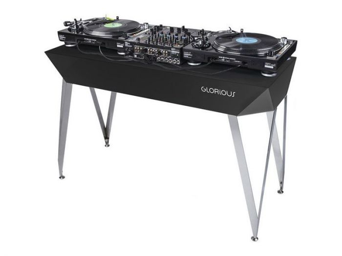 Glorious Diamond DJ Desk Zwart