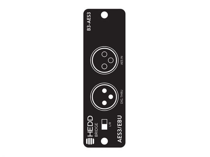 Hedd B3-AES3 input card