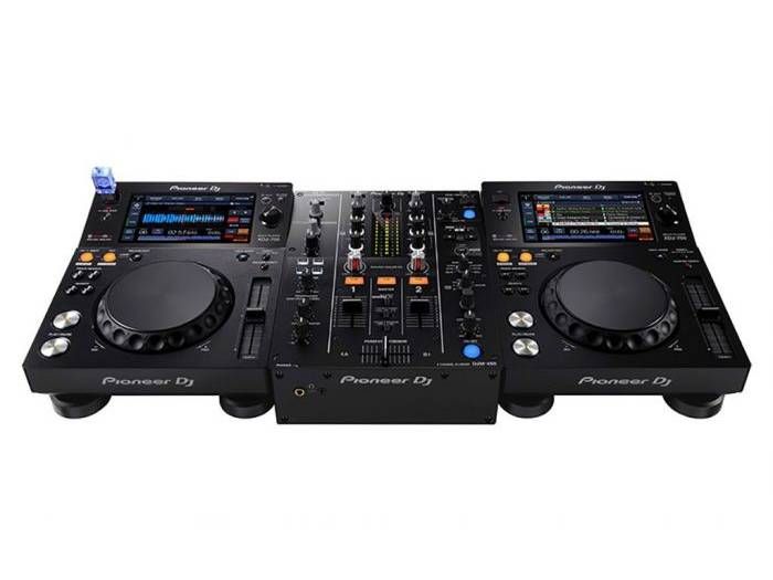 Pioneer DJ set 2 x XDJ-700 + DJM-450