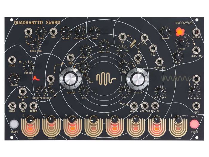 Eowave Quadrantid Swarm Eurorack Module