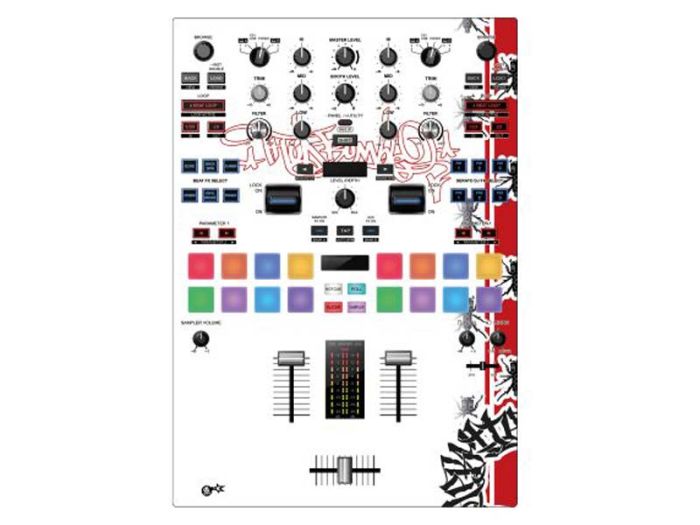 DJ-Skins Pioneer DJ DJM-S9 Skin Q-Bert DMC