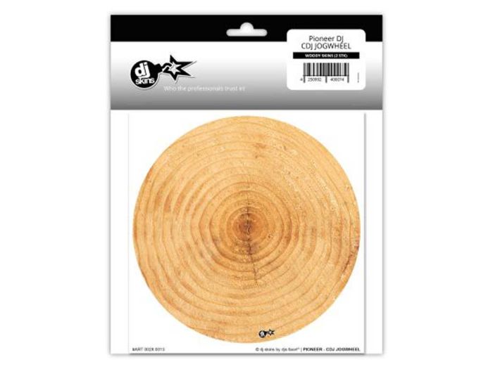 DJ-Skins Pioneer DJ CDJ Jogwheel Skin Woody Set
