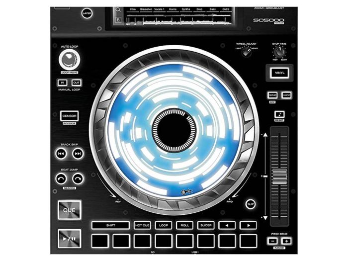 DJ-Skins Denon DJ SC5000 Jogwheel Skin Constructor Set