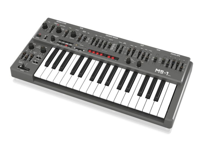 Behringer MS-1 MK II-GY Top Angled View