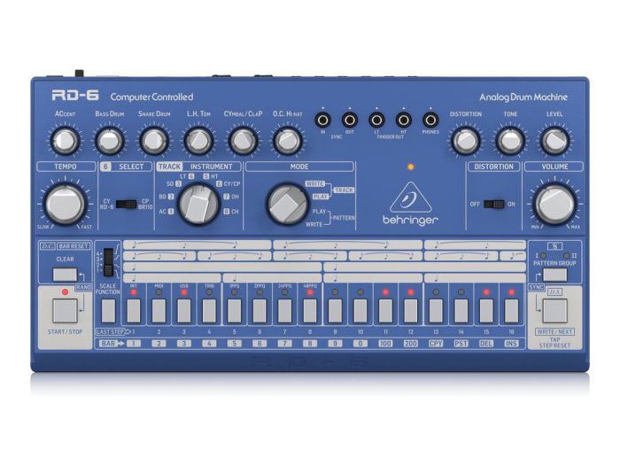 Behringer RD-6-BU Top