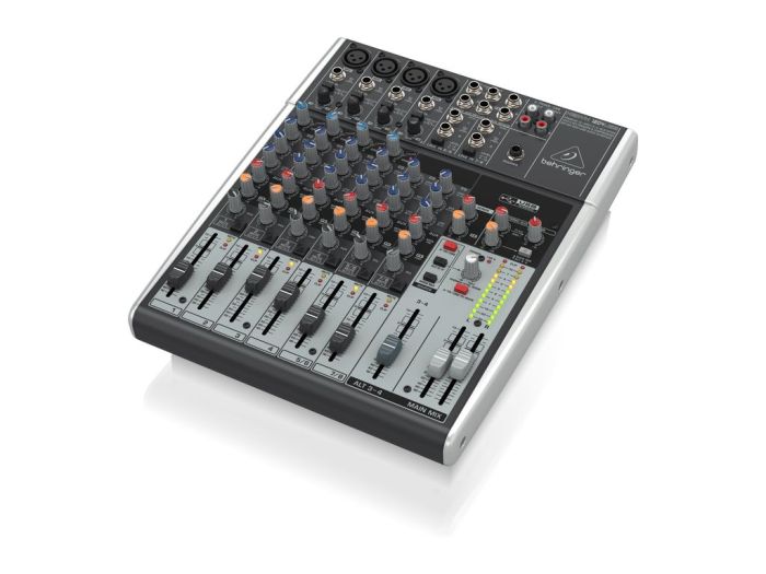 Behringer XENYX 1204USB Top View Angled