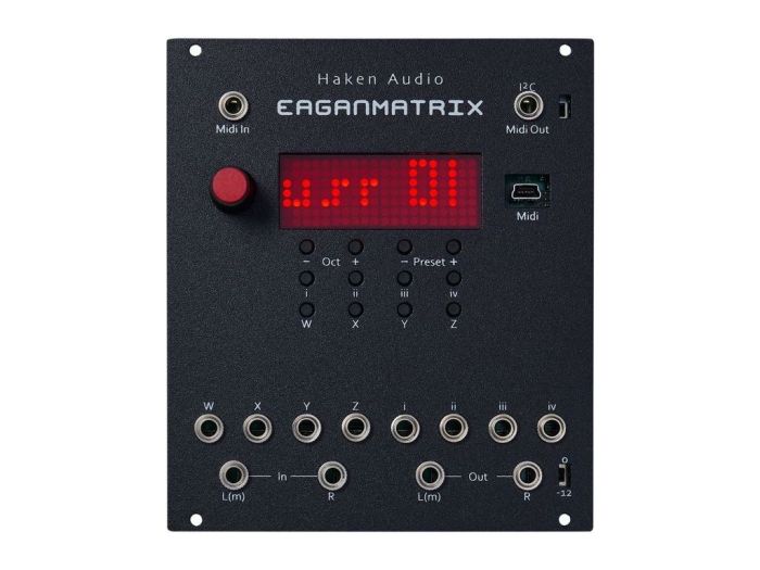 Haken Audio Eurorack EaganMatrix Voorkant