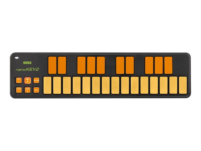 Korg Nano Pad 2 LTD Orange/Green Top View