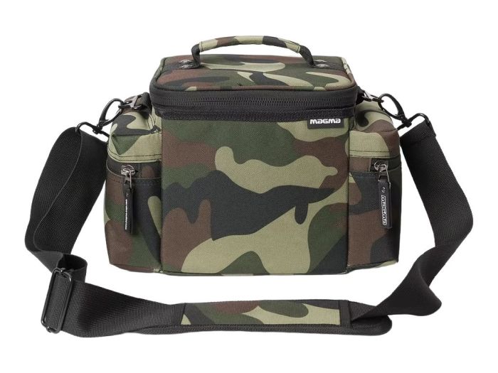 Magma 45 Record-Bag 100 Camo-Green/Bordeaux Voorkant