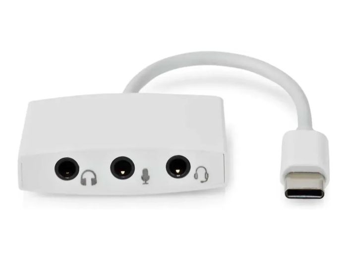 Nedis USB-C M - Mic & Headset adapter Main
