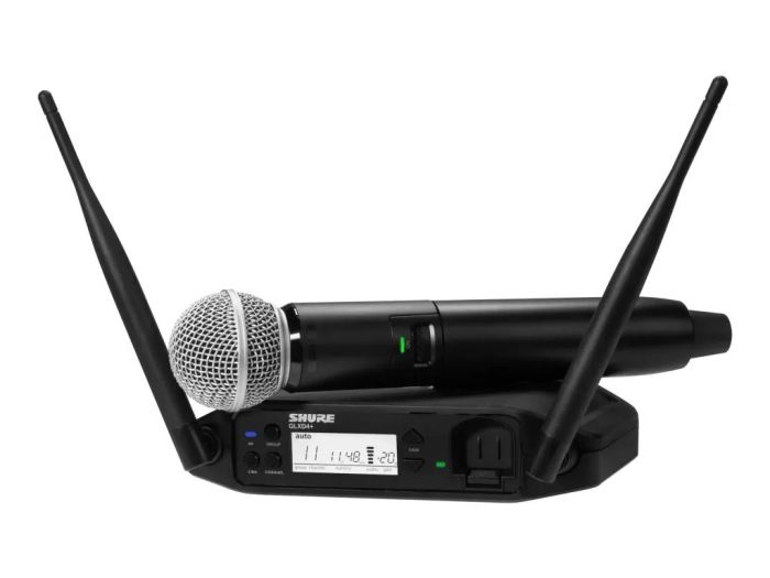 Shure GLXD24+E/SM58 Dual Band Z4 NL/BE Hero Shot