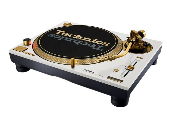 Technics SL-1200M7GEW White Schuin Links