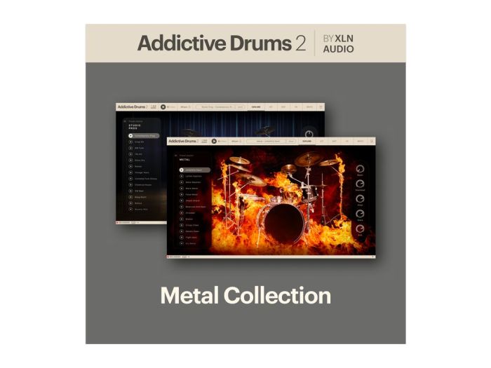 XLN Audio Addictive Drums 2 : Metal Collection Main
