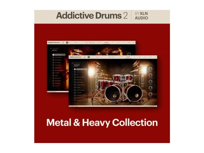 XLN Audio Addictive Drums 2 : Metal & Heavy Collection Main