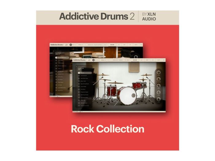 XLN Audio Addictive Drums 2 : Rock Collection Main