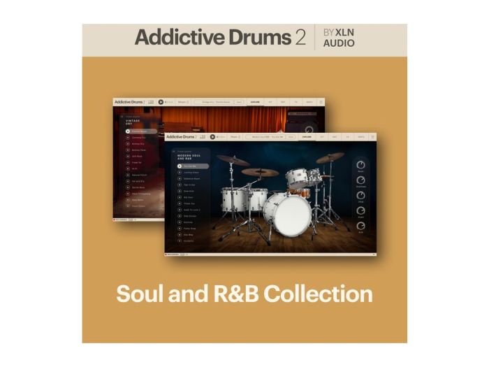 XLN Audio Addictive Drums 2 : Soul & R&B Collection Main