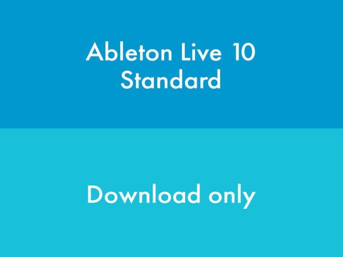 Ableton Live 10 upgrade vanaf Live Intro download