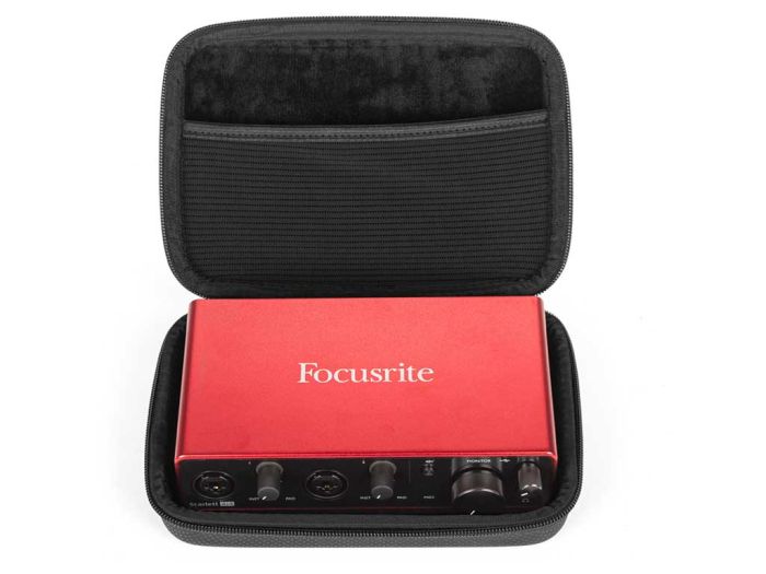 Analog Cases GLIDE Case For Focusrite Scarlett 4i4 UA Arrow Scarlett
