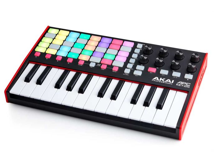 akai apc keys 25 mk2 angled