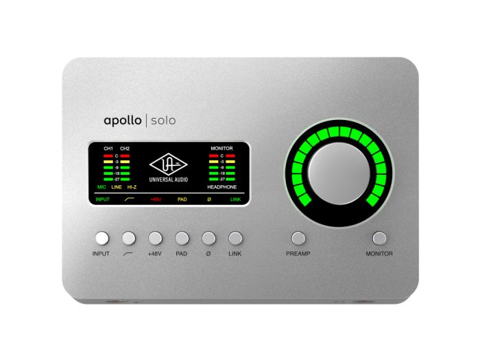 Universal Audio Apollo Solo USB | Heritage Edition Top