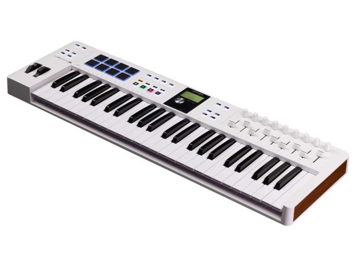 Arturia KeyLab 49 Essential MK3 White Zijkant