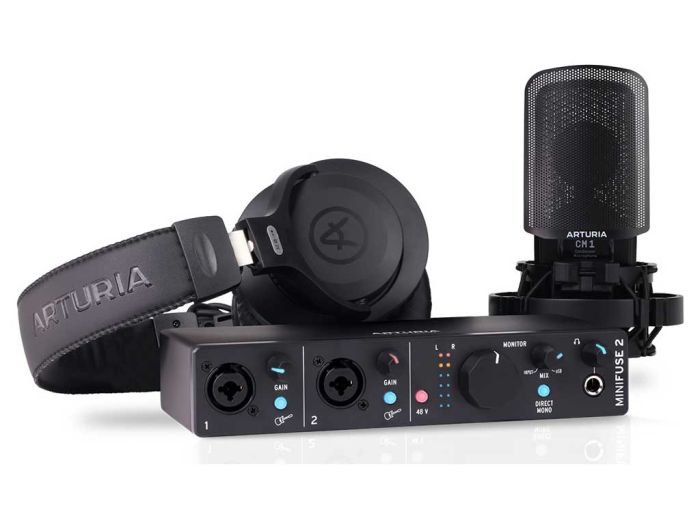 Arturia MiniFuse Recording Pack Black