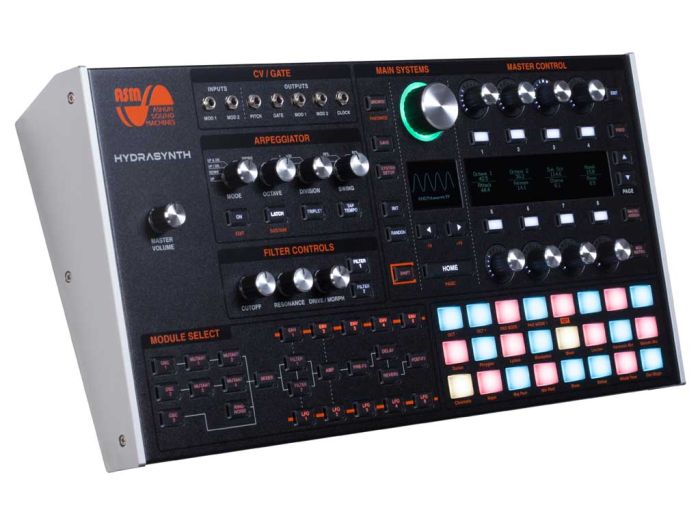 ASM Hydrasynth Desktop angle