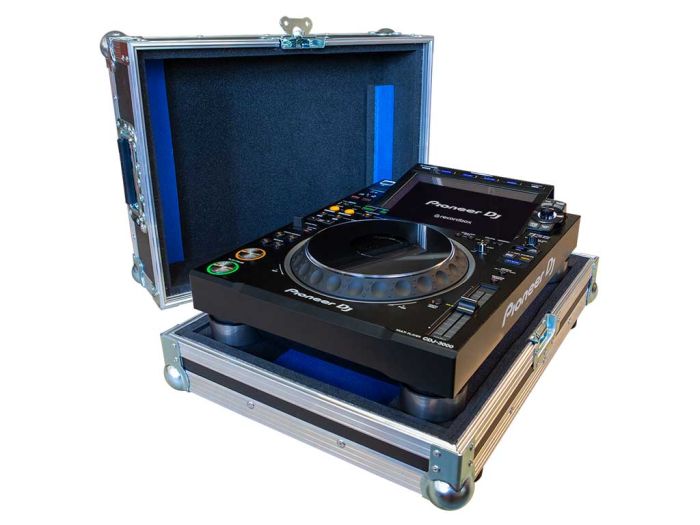Audiocasez CDJ-3000 Flightcase Open Met CDJ