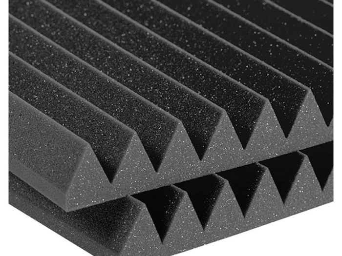 Auralex Studiofoam Wedge 2 inch halfsize grijs