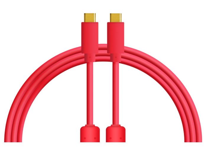 Chroma Cables USB-C naar USB-C Rood 1m main