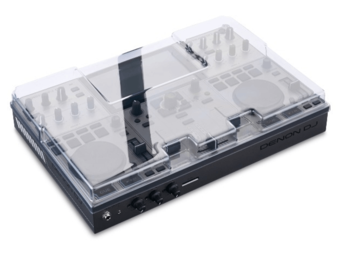 Decksaver Denon DJ Prime Go & Go+ cover Schuin Voorkant