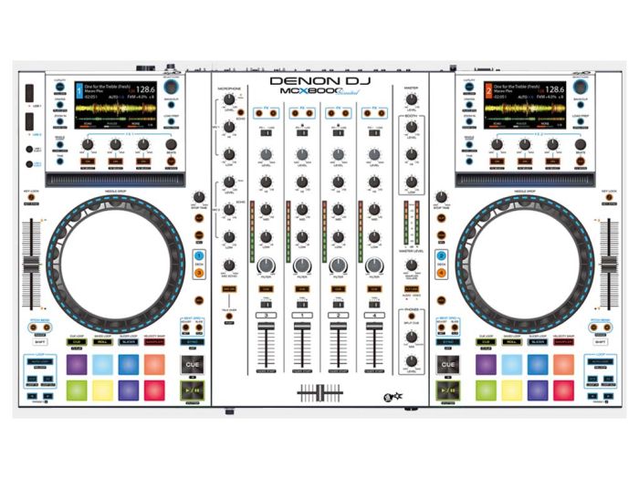 DJ-Skins Denon DJ MCX8000 Skin White